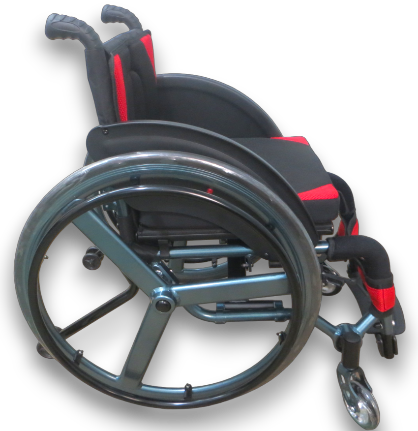 SILLA DE RUEDAS DEPORTIVA PARA NIÑOS Y ADOLESCENTES